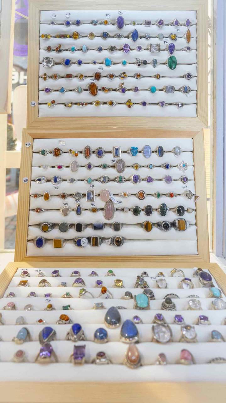 Pierres semi-précieuses au Puy-en-Velay